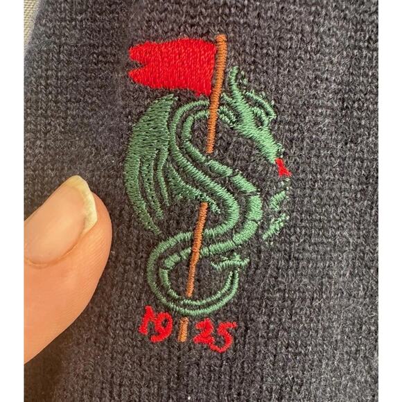 Johnston of Elgin Scotland Cashmere Sweater 2XL Monterey Peninsula Pebble Beach - Picture 2 of 11